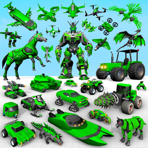 Horse Robot: Car Robot Games screenshot 17
