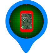 Cell phone tracking: cell tracker icon