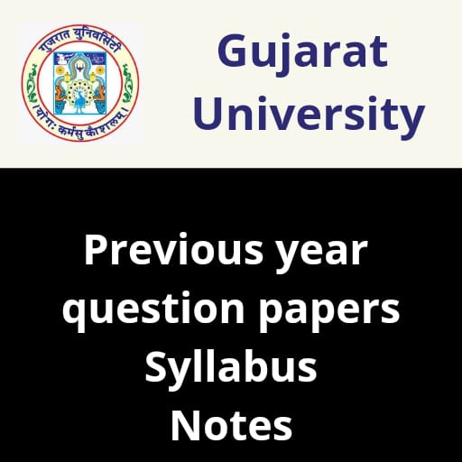 Gujarat University Papers, Notes and Books icon