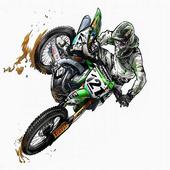 Motocross - bike racing game icon