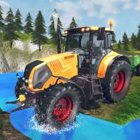 Tractor Driver Cargo 3D