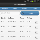 PSE Watchlist أيقونة