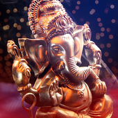 Ganesha Live Wallpaper &amp; moving background icon