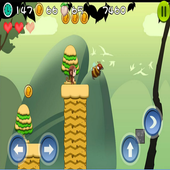 monkey jungle castle run icon