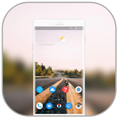 Samsung galaxy O Oxygen road theme icon