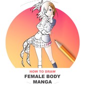 How To Draw Female Body Manga icon