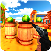 Real Watermelon Shooting Expert icon