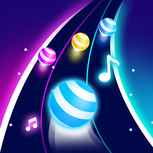 Rolling  Ball - Music Ball Run أيقونة