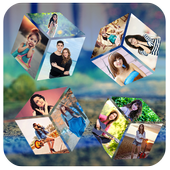 3D Multi Cube Photo Live Wallpaper icon