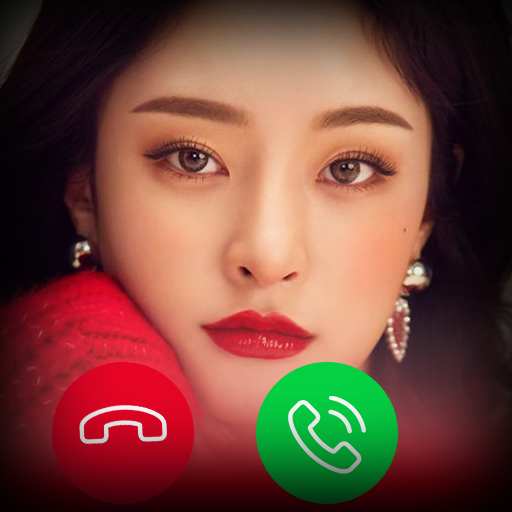 Fake Call Video Call Girl icon