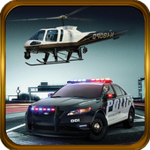 Politie Helikopter-Strafwagen icon