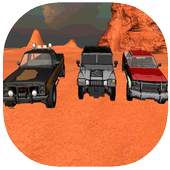 4x4 offroad car racing game 3D icon