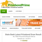 Prize Bond Result Prime.com icon