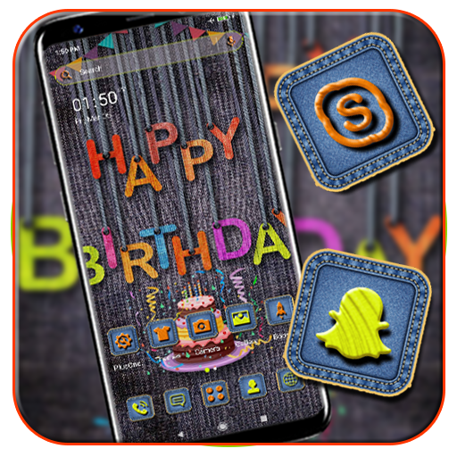 Happy Birthday Launcher Theme icon