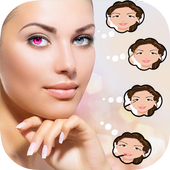 beauty: plus face makeup icon