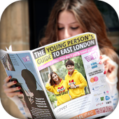 News Paper Photo Frame icon