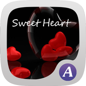 Sweetheart theme-ABC Launcher icon
