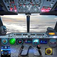 Pilot pesawat - Simulator Penerbangan 3D