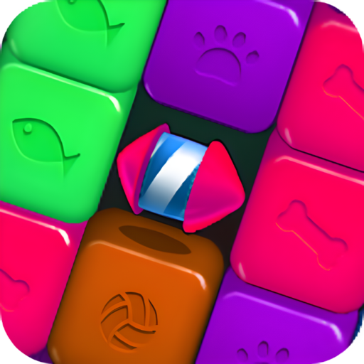 Kitty Blocks - Match 3 Puzzles icon