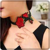 Chocker Necklace Stickers Photo Editor on 9Apps