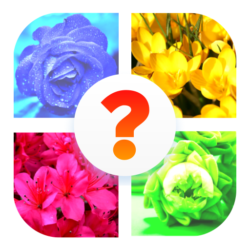 Flower Quiz Game (Flower Name Word Game) icon