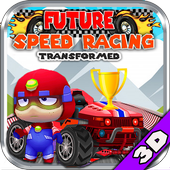 Future Speed Racing Transformed 3D icon