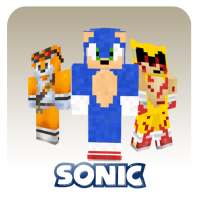 Skins Sonic for Minecraft PE