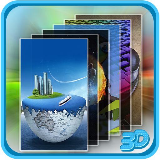 Auto Change 3D Wallpaper icon