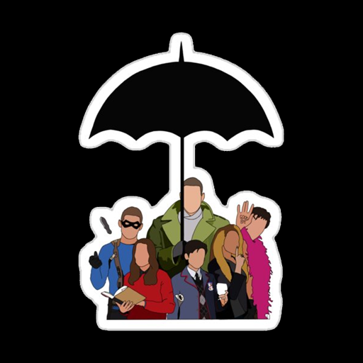Umbrella Academy Aufkleber für WhatsApp icon