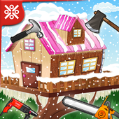 Farm Tree House Builder icon