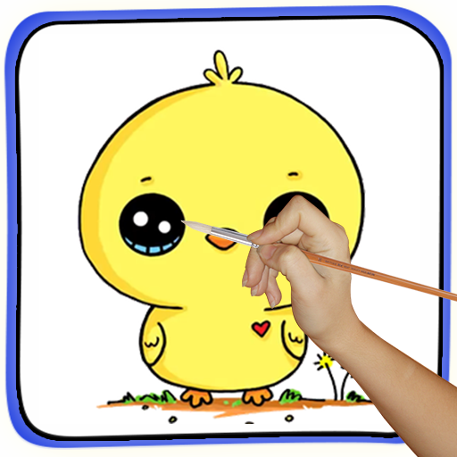 Animal Sketch and Color App icon