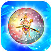 Hanuman Live Clock Wallpaper icon
