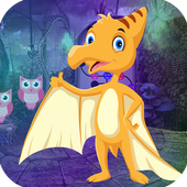 Best Escape Games 191 Alien Dragon Rescue Game icon