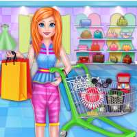 High School Girls Shopping: Cash register game