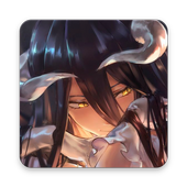 Albedo Anime Live Wallpaper icon