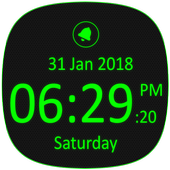 Smart Digital Clock with Live Wallpaper &amp; Alarm icon