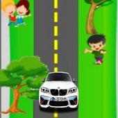 Simple car racing game