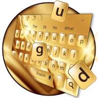 Silk Luxury Gold Keyboard