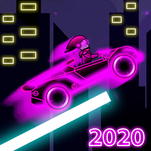 Neon Car Hill Climb 2020 icon