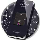 Classy Black Locker Theme on 9Apps