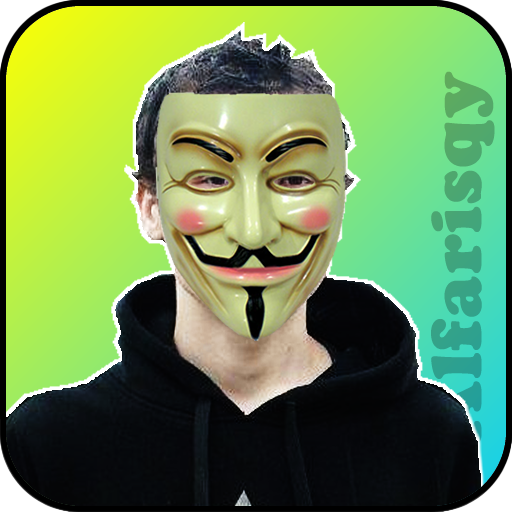 Anonymous Mask Photo Camera icon