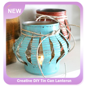 Creative DIY Tin Can Lantersn icon