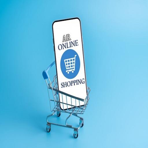 AR online shopping icon