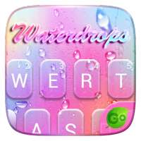 Waterdrops GO Keyboard Theme