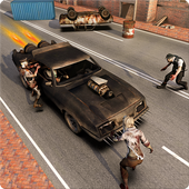 Real Dead Zombies Attack: Car Racing Survival 18 icon