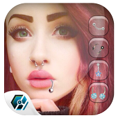 Piercing Photo Editor أيقونة