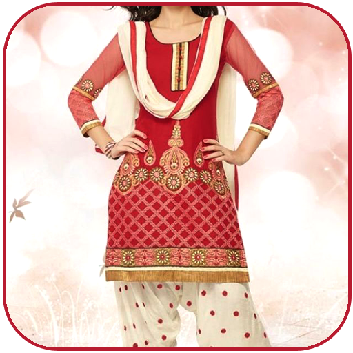 Punjabi Women Photo Suit icon