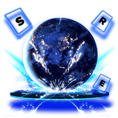 3d earth keyboard theme icon