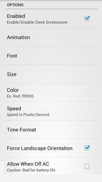 Clock Screensaver Free screenshot 2