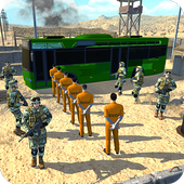 ArmyBus Prisoner Transport :3D Bus Simulator Games icon